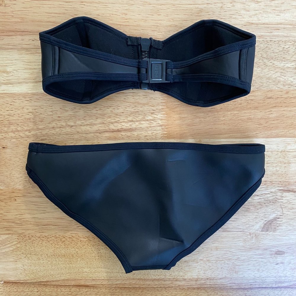 triangl swimwear Black Strapless Bikini Set - Picture 6 of 10